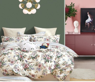 Постельное белье Asabella 1732-4S полуторное печатный сатин