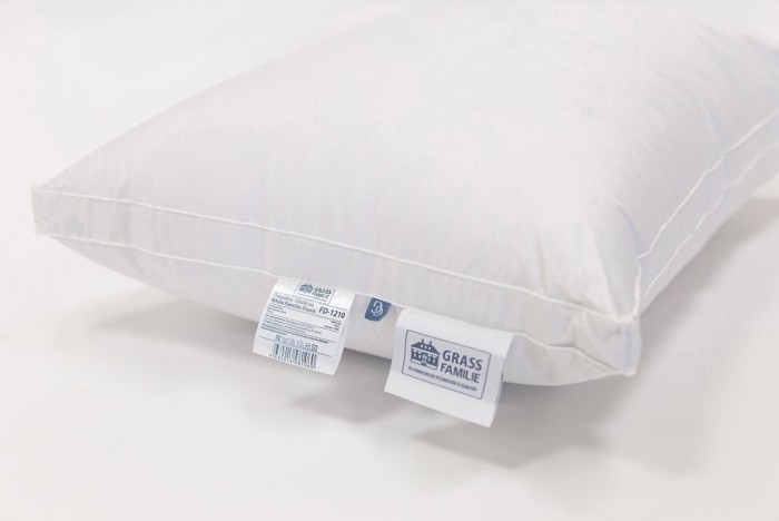 Подушка White Familie Down, 60х80 средняя с бортиком