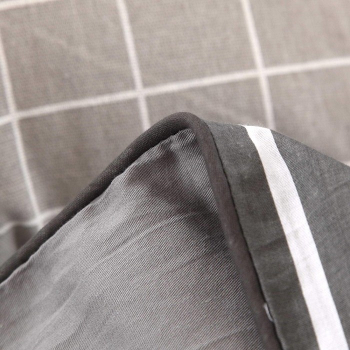 Анубис (беж) Комплект постельного белья сатин Евро 4н