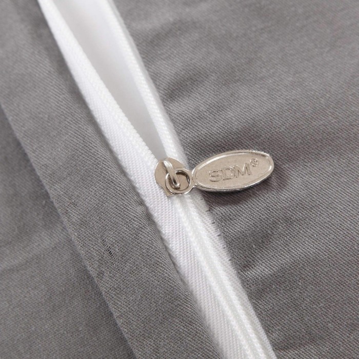 Анубис (беж) Комплект постельного белья сатин Евро 4н