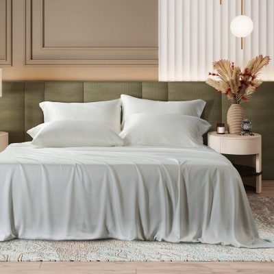 Постельное бельё Sharmes &quot;Bamboo&quot; евро (белый)