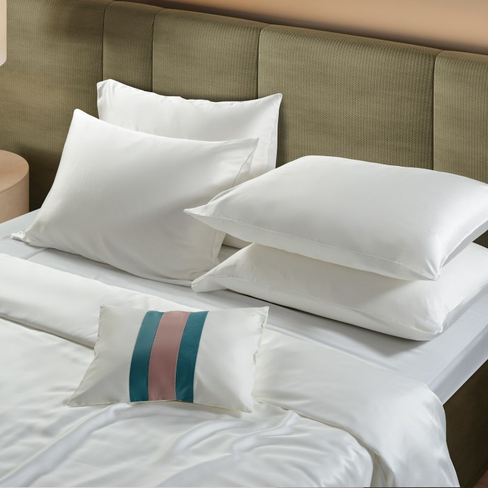 Постельное бельё Sharmes "Bamboo" евро (белый)