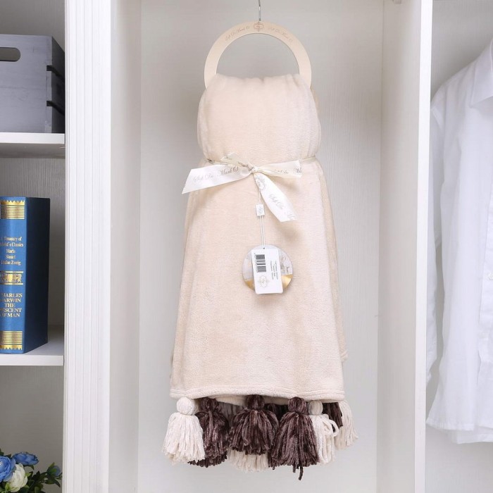 Tassel №3 (беж) Плед 220х230