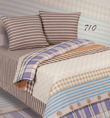 Комплект постельного белья Семейный Поплин 70х70-2шт ПА-4-710