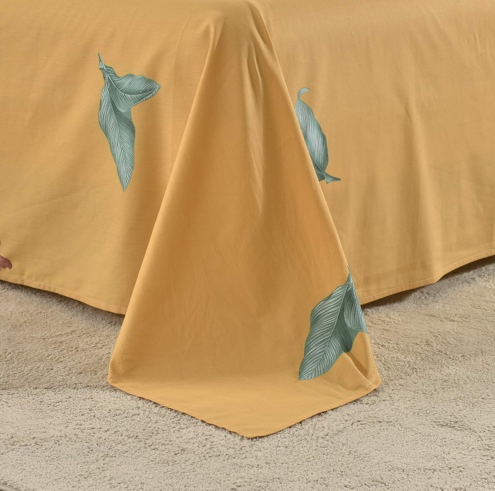 Элиан (синий) Комплект постельного белья сатин 1.6