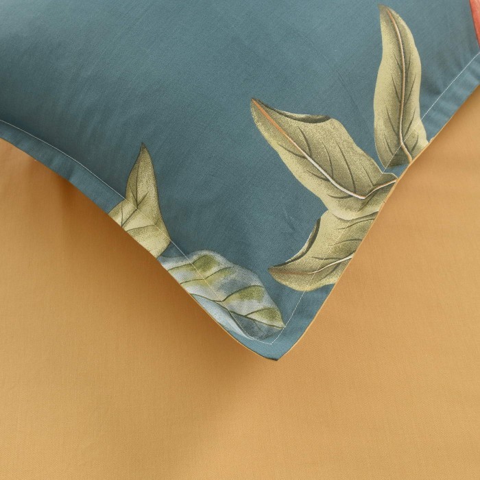 Элиан (синий) Комплект постельного белья сатин 1.6