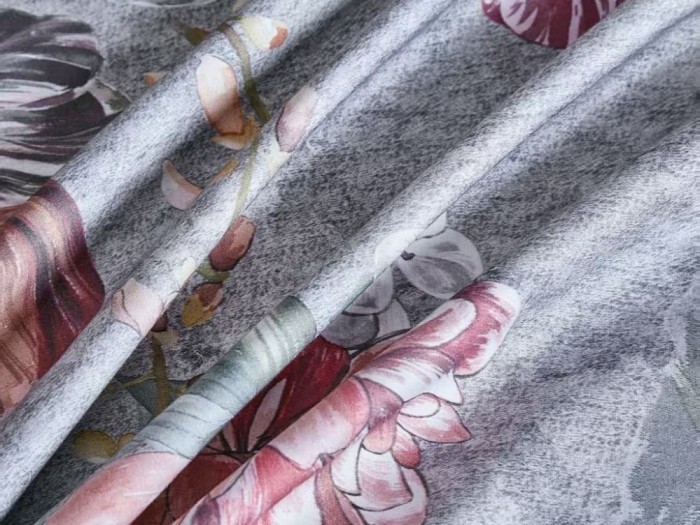 Постельное белье Asabella Евро, фланель-тенсел 2295-6