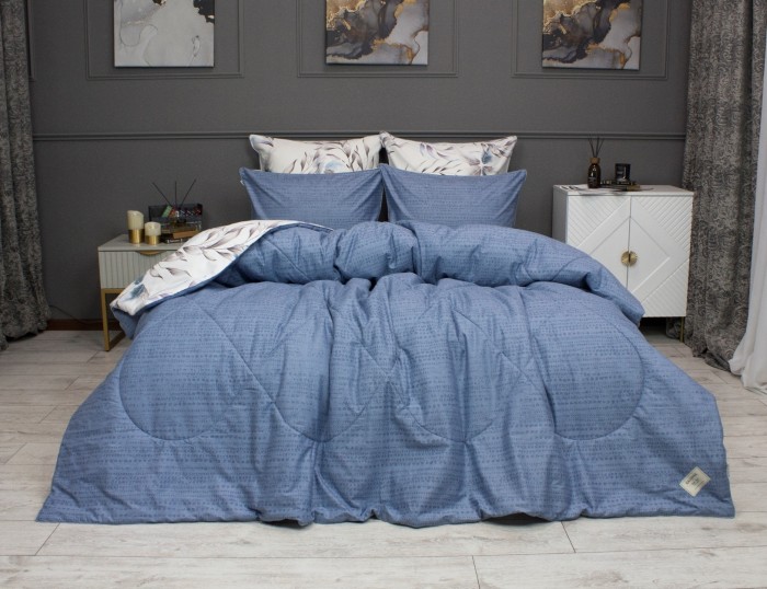 Комплекты для сна Софина (деним жемчуг) Cotton Евро
