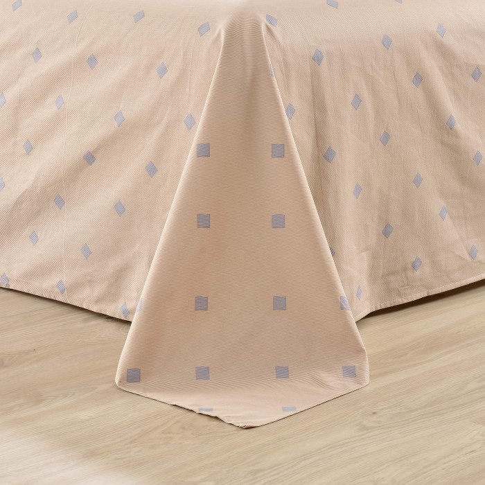 Долли (синяя) Комплект постельного белья сатин 7Е