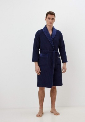 Михаэль (синий) S Халат махровый