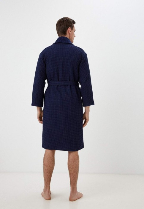 Михаэль (синий) S Халат махровый