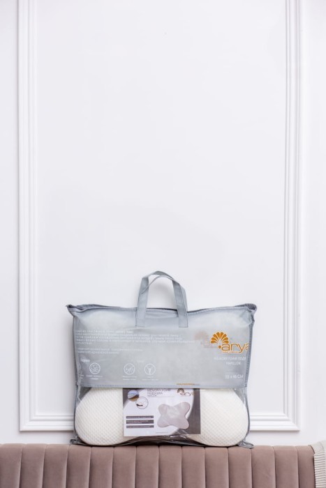 Подушка Arya Memory Foam в форме Бабочки Papillon Белый