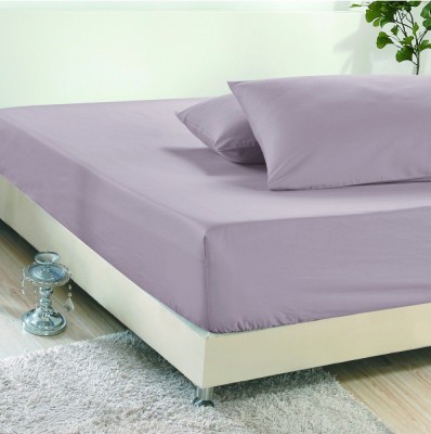 Простынь на резинке сатин однотонный PRC-R-51 160x200