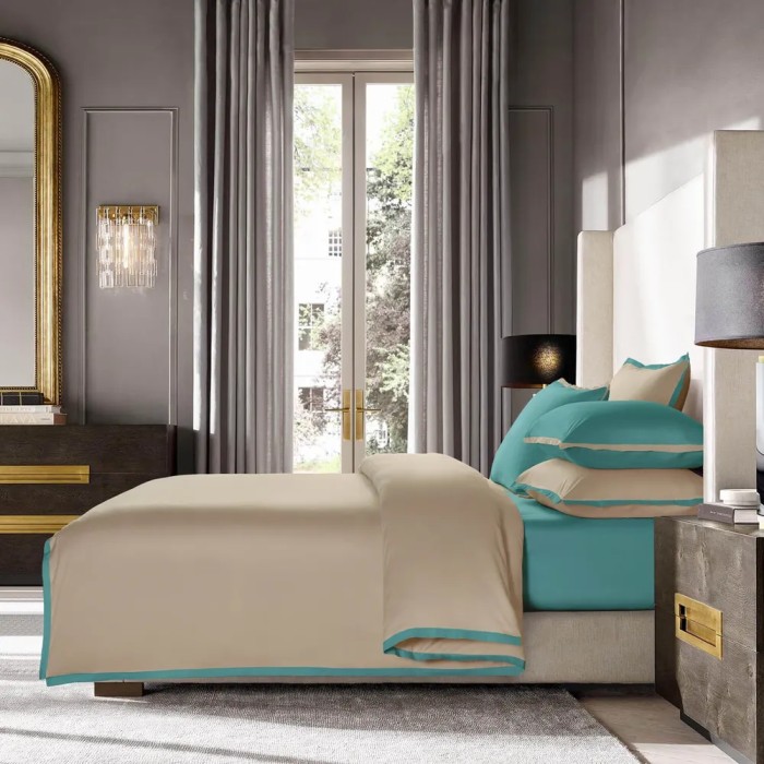 Постельное белье Sharmes “Coctail" евро макси (бежевый)