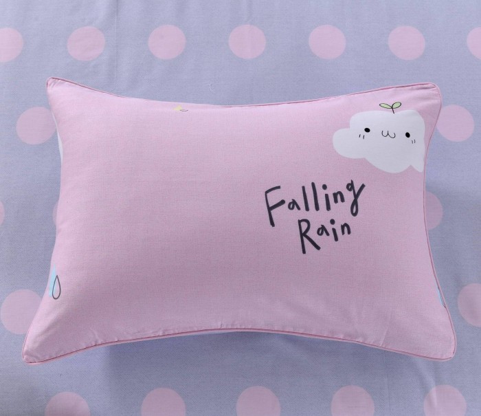 Тучка (розовая) Комплект постельного белья детский