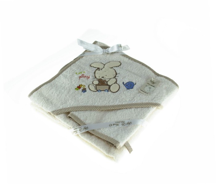 FANNY BUNNY (беж) Пол.Уголок Мочалка Мах. 80х80