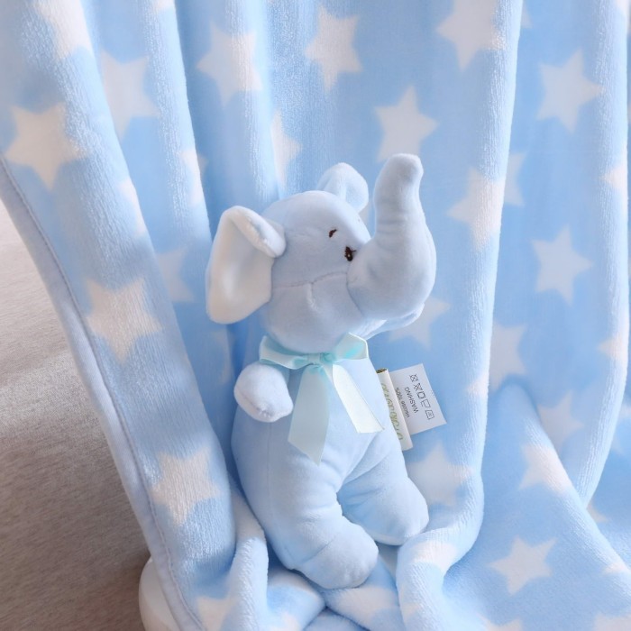 Дамбо (голубой) Покрывало Детское 100х150