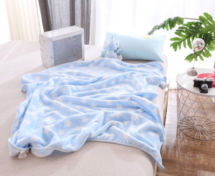 Дамбо (голубой) Покрывало Детское 100х150