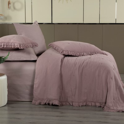 Комплекты для сна Cloud Stonewashed Cotton (пыльная роза) комплект Евро 