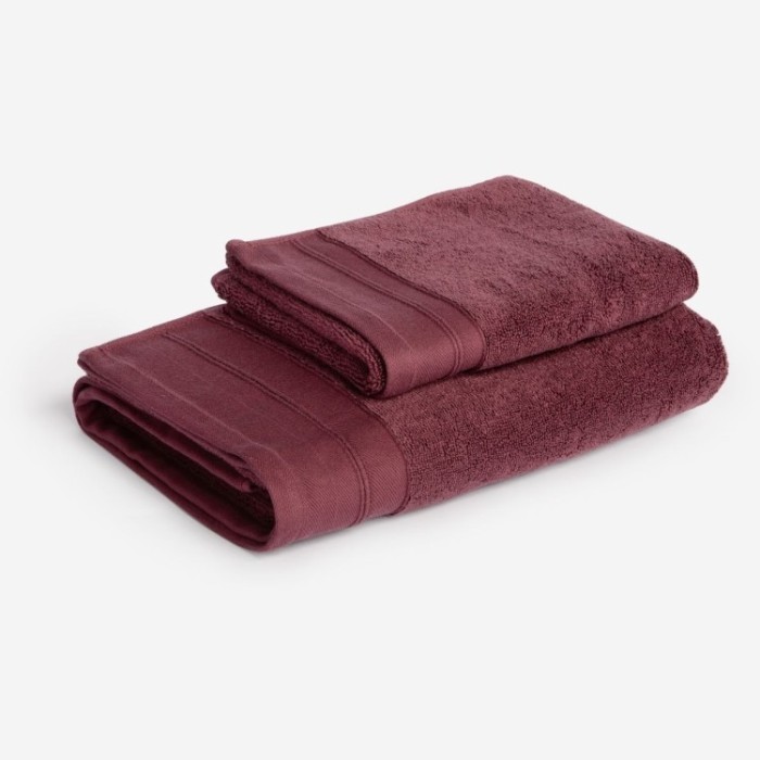 Комплект полотенец махровых Wine Balance Grass 40х70,70х140 (2шт)