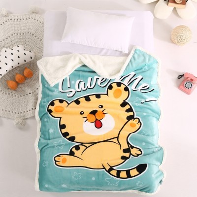 Плед детский Leoncello фланелевый с шерпой 100x140 LEO1410-20