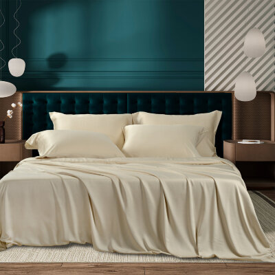 Постельное бельё Sharmes "Bamboo" евро (бежевый)