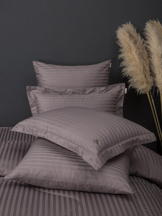 Комплекты для сна Stripe Royal (капучино) Egypt Cotton Семейный K-7Е-3079 к-т