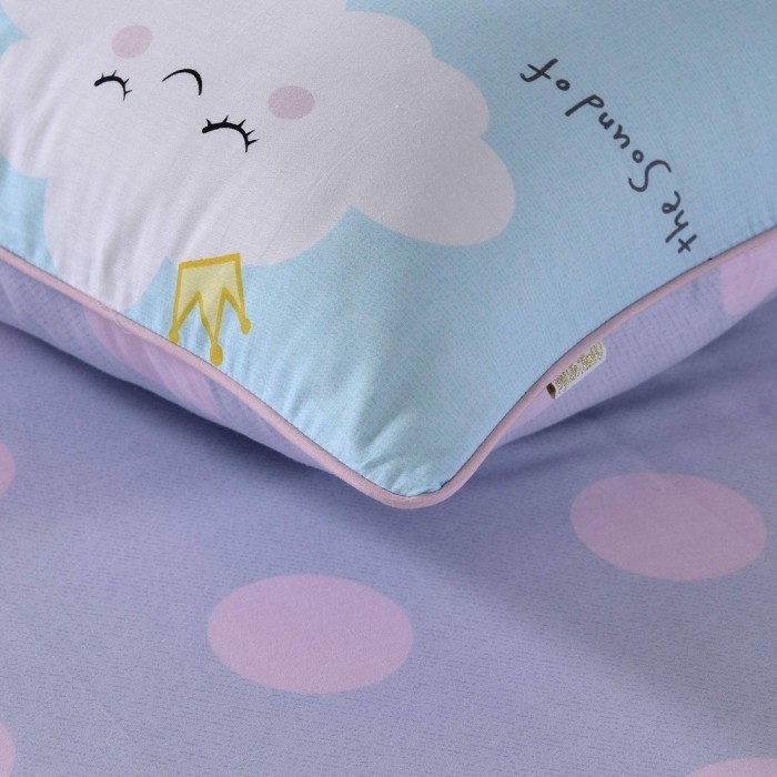 Тучка (голубая) Комплект постельного белья детский