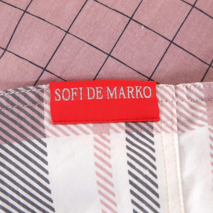 Николас №37 Комплект постельного белья сатин Евро 4н