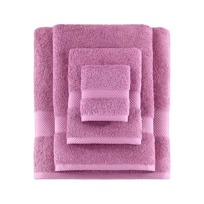 Полотенце Arya Однотонное 100X150 Miranda Soft Сухая Роза