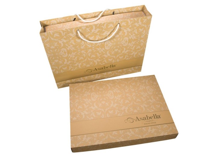 Постельное белье Asabella 1264-6 евро печатный сатин