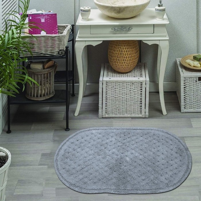 JACKLIN (темн.фиол) Коврик для ванной 50х70см