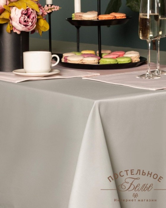 Серенити бежевая Скатерть 140х180