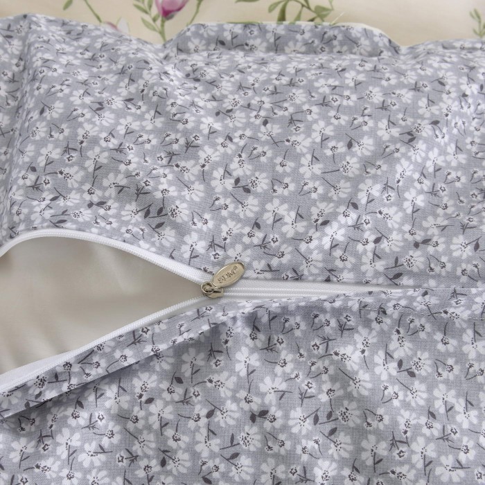 Рея (крем) Комплект постельного белья Евро Макси 2н