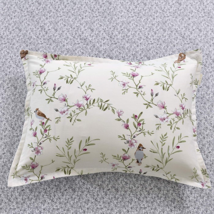 Рея (крем) Комплект постельного белья Евро Макси 2н