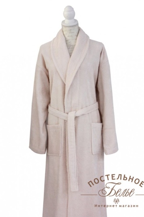 Халаты ROSEBERRY Gul Logo Nakis Beige-L-XL