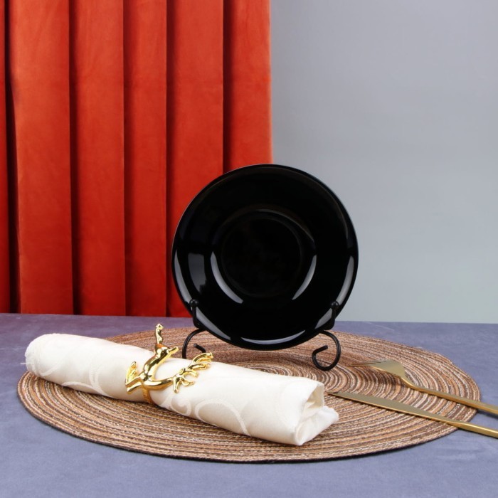 Набор салатников Arya из опалового стекла 6 ед Globe Черный