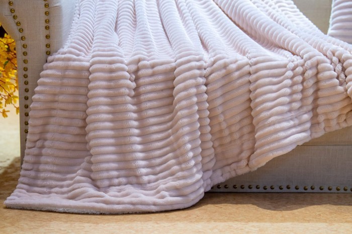 Полоса (пудра ) Покрывало 160х220