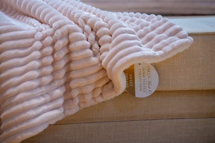 Полоса (пудра ) Покрывало 160х220