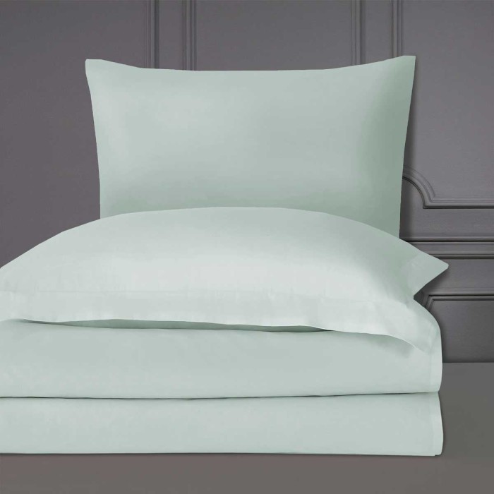 Простыни Arya Сатин полуторная 180Х240 Camino Мятный