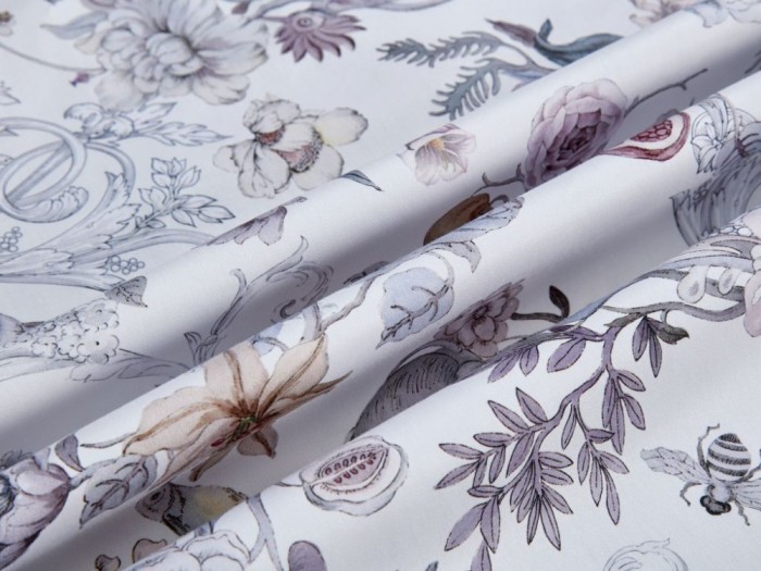 Постельное белье Asabella 2144-7 семейный египетский хлопок Premium