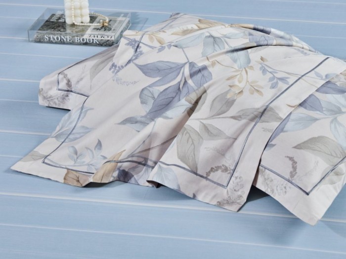 Постельное белье Asabella 1986-6 евро печатный сатин