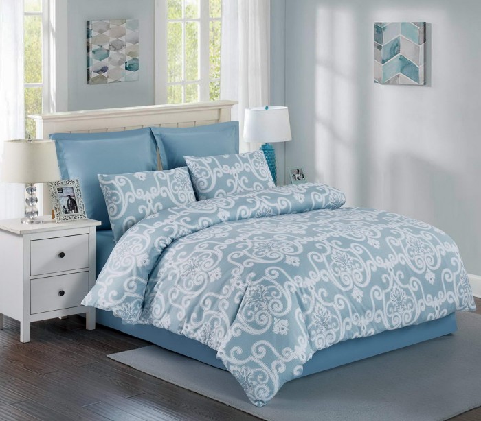 Теида Комплект постельного белья модерн Евро 4н