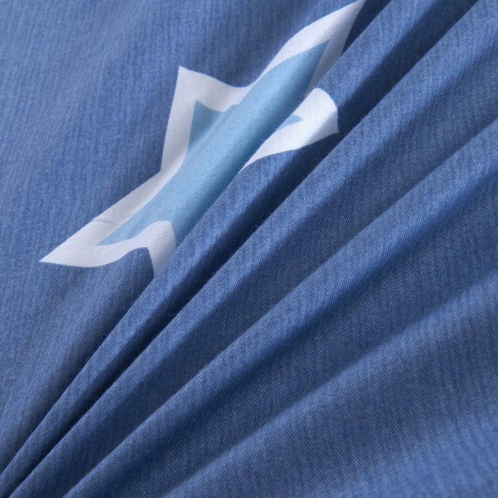 Звездочки (синие) Комплект постельного белья детский