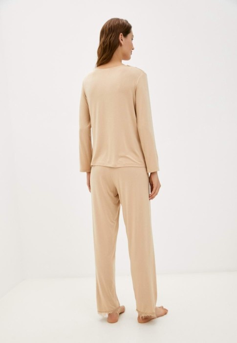 Памела пижама женская бежевая L