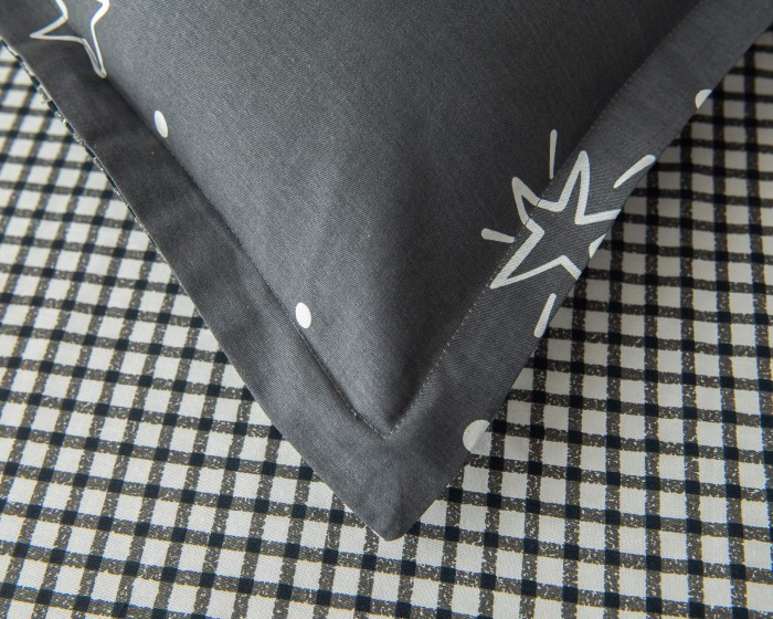 Космонавт (черный) Комплект постельного белья Детский