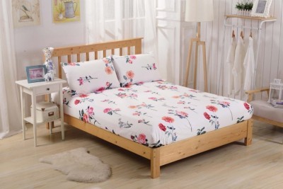 Простынь на резинки сатин печатный PCT-R-196 200x200