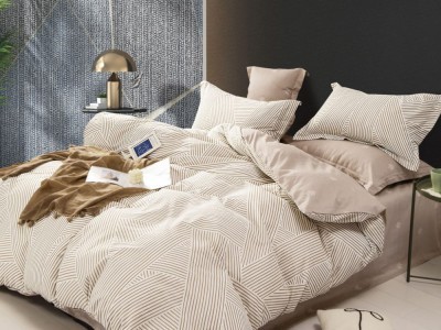 Постельное белье Asabella 1993-4S полуторное печатный сатин