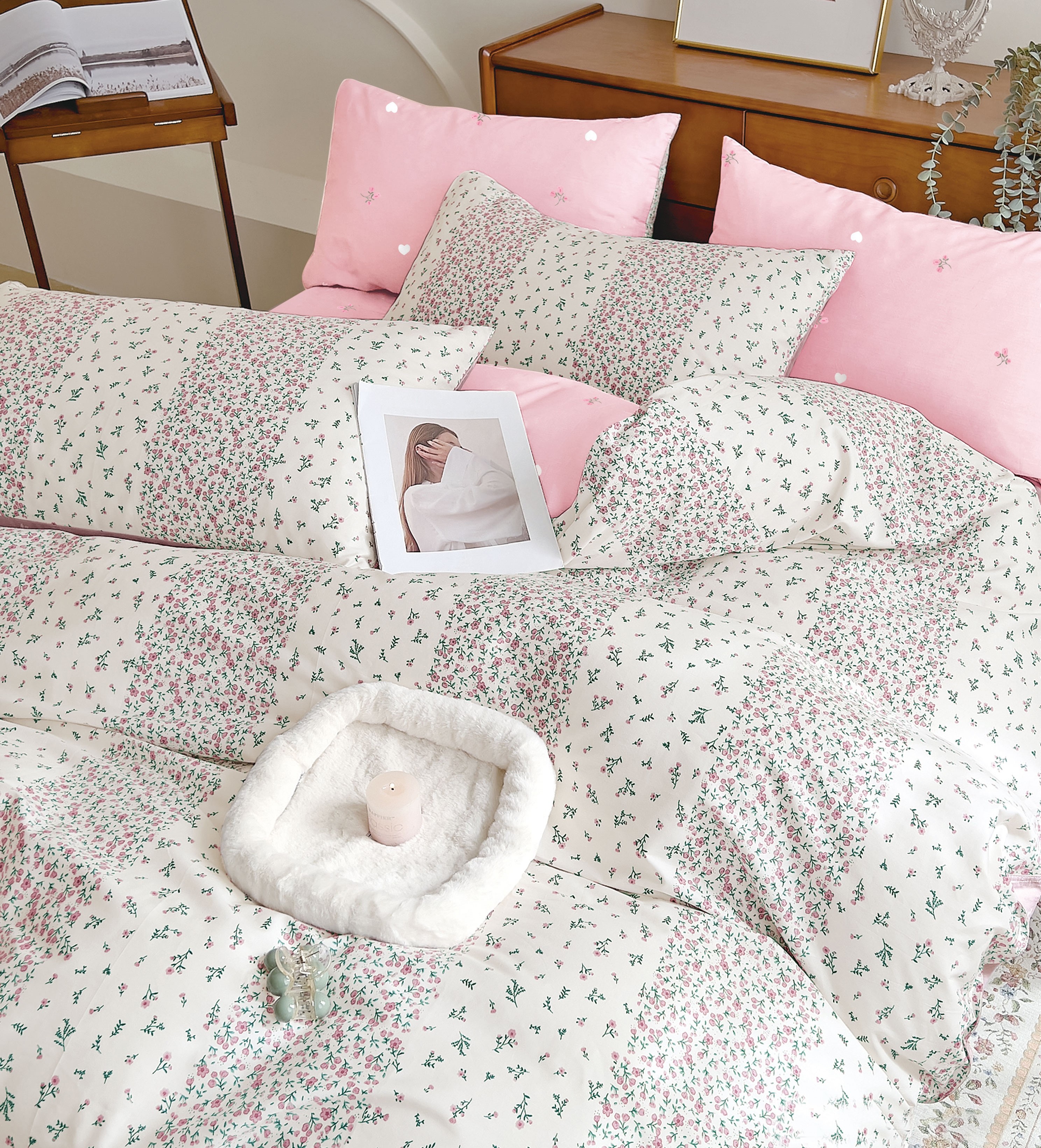 Постельное белье Twill евро 4 наволочки TPIG6-1972 КОД1038