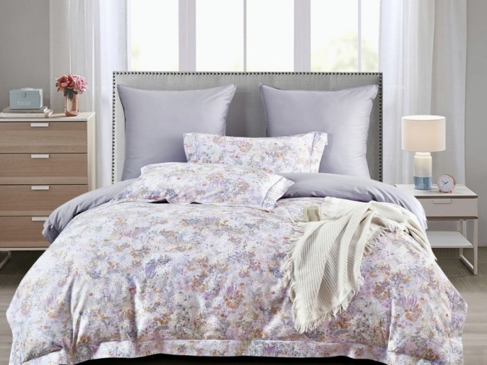 Комплект постельного белья 1,5-спальный, египетский хлопок Premium 2390-4S